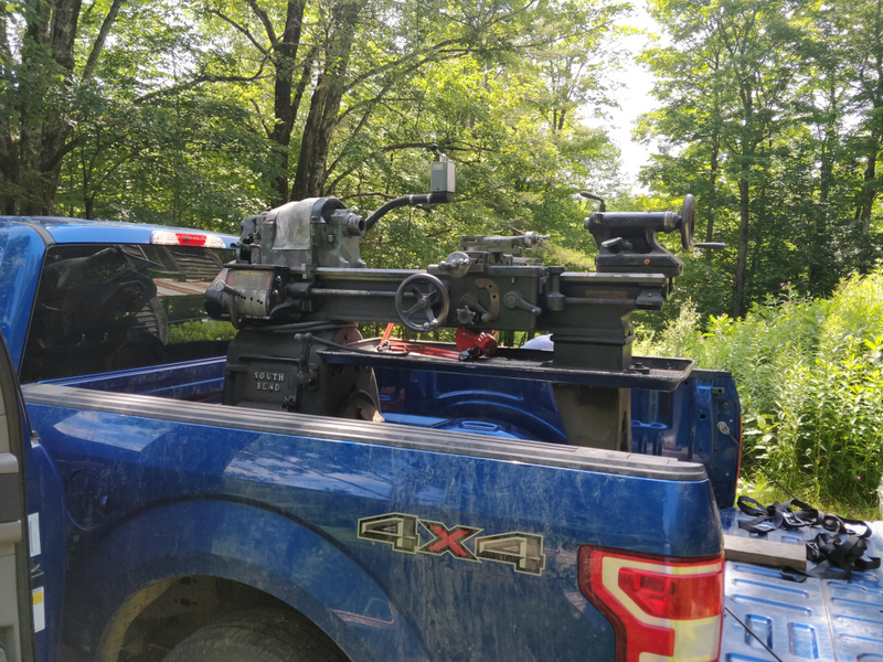 Loaded up on the truck...